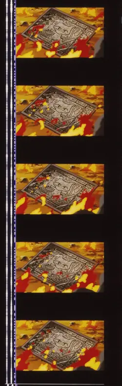 Pokemon The First Movie Mewtwo Strikes Back 35mm Film Cell strip very Rare h12 - Image 1