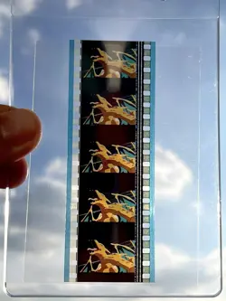 Pokemon 35mm Film Cell Strip The First Movie Mewtwo vs. Mew - CHARIZARD BATTLE - Image 2