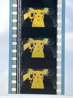 Pokemon 35mm Film Cell Strip Pokemon The First Movie Mewtwo vs. Mew - PIKACHU - Image 2
