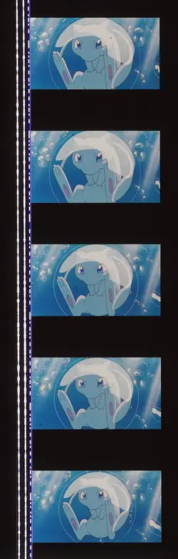 Pokemon The First Movie Mewtwo Strikes Back 35mm Film Cell strip very Rare h33 - Image 1