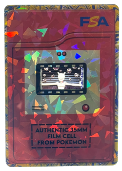 Mewtwo Pokemon 35mm Film Cell Card Pokemon The First Movie FAN ART UNLICENSED - Image 3