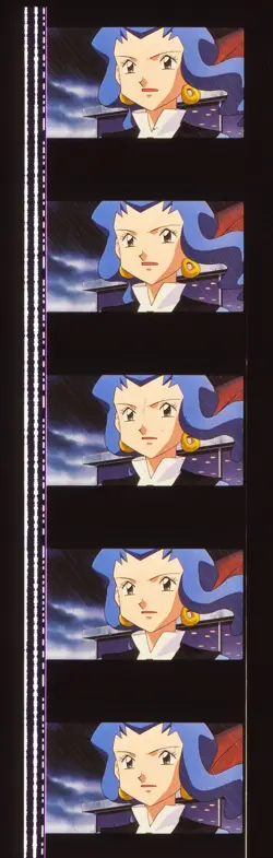 Pokemon Mewtwo The First Movie 35mm Film Cell strip very Rare var_a - Image 2