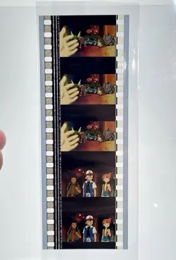 Pokemon 35mm Film Cell Strip Pokemon The First Movie Mewtwo vs. Mew - Image 1