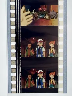 Pokemon 35mm Film Cell Strip Pokemon The First Movie Mewtwo vs. Mew - Image 2