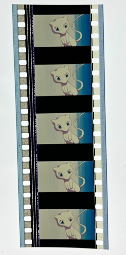 MEW Pokemon 35mm Film Cell Strip Pokemon The First Movie Mewtwo Strikes Back - Image 2