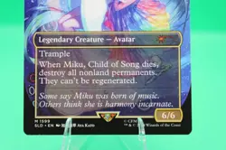 Secret Lair Hatsune Miku Child of Song Child of Alara Non Foil Borderless MTG - Image 3