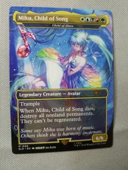 Miku, Child of Song Child of Alara Secret Lair Drop Regular English & Japanese!! - Image 4