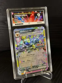 Umbreon EX 60/131 Pokemon Double Rare Holo Card Prismatic Evolutions - NEAR MINT - Image 1