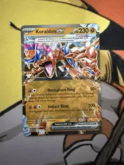 Pokemon TCG Koraidon EX Ascended Heroes 121/217 Near Mint - Image 1