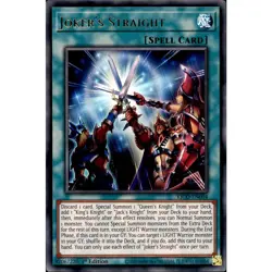 KICO-EN004 Joker's Straight Ultra Rare 1st Edition Near Mint YuGiOh TCG - Image 1