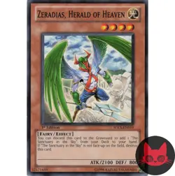Yugioh Zeradias, Herald of Heaven SDLS-EN019 Common 1st Edition NM - Image 1