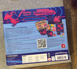 POKEMON TCG Sword Shield DARKNESS ABLAZE ELITE TRAINER SEALED ETB FACTORY SEALED - Image 2