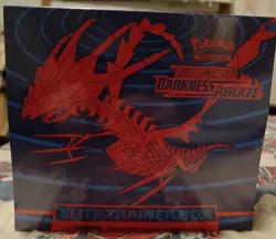 Pokemon TCG Sword & Shield Darkness Ablaze ETB Elite Trainer Box Factory Sealed - Image 1