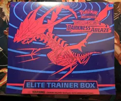 Pokemon TCG Sword Shield Darkness Ablaze ETB Elite Trainer Box Factory Sealed - Image 1