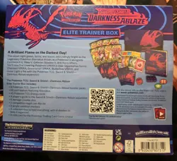 Pokemon TCG Sword Shield Darkness Ablaze ETB Elite Trainer Box Factory Sealed - Image 2
