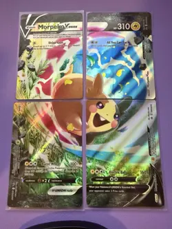 Morpeko V-Union [Set of 4] SWSH218 SWSH: Sword & Shield Promo Cards Holo - Image 1