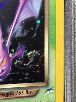 Dark Crobat PSA 7 SWIRL 2/105 Unlimited Neo Destiny Pokemon TCG Holo - Image 4