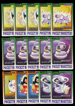 LOT (120) - Pokemon Japanese Bandai Carddass Part 3 & 4 Pocket Monsters - Image 4