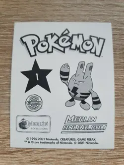 Merlin Pokemon Sticker aussuchen pick choose select Series 3 2001 Panini Topps - Image 3