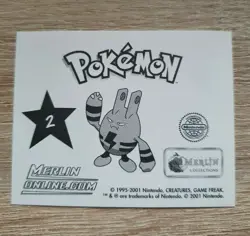 Merlin Pokemon Sticker aussuchen pick choose select Series 3 2001 Panini Topps - Image 5