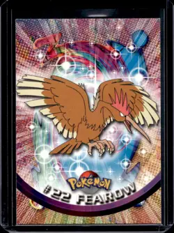 1999 Topps Pokemon TV Animation Edition Series 1 Fearow Black Logo #22 - Image 1