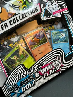 POKEMON Black Bolt & White Flare Unova Poster Collection Box -NEW Factory Sealed - Image 4