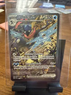 Pokemon TCG Greninja EX Black Star Promo 132 Full Art Rare Card #132 - Image 1