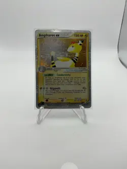 Pokemon TCG Ampharos EX Holo Card 89/97 Ultra Rare, EX Dragon - Image 1