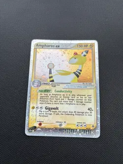 Pokemon Card Ampharos EX 89/97 Ultra Rare Holo EX Dragon - Image 2