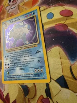 Poliwrath - 13/102 - Pokemon Base Set Unlimited Holo Rare Card WOTC NM / LP - Image 2