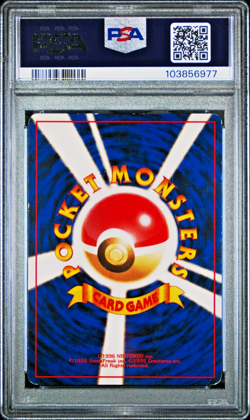 BLAINE 1999 Pokemon Japanese Guren City Gym Deck Holo PSA 4 - Image 2