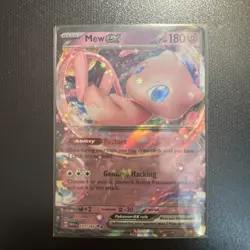 Mew ex 151 Ultra Rare Holo Pokemon TCG 151/165 Scarlet & Violet - Image 2