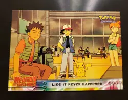 Like It Never Happened 40 Topps Pokemon Movie Mewtwo Strikes Back NM Blue Label - Image 1