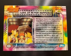 Like It Never Happened 40 Topps Pokemon Movie Mewtwo Strikes Back NM Blue Label - Image 4