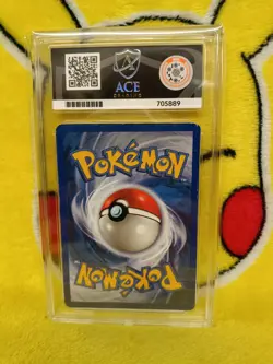 Pokemon Team Rocket Set 2000 Holo Dark Raichu 83/82 Ace Graded 2 Fair - Image 4