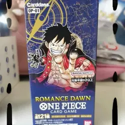 One Piece Card Game OP-01 Romance Dawn Booster Box Japanese New FACTORY SEALED - Image 3