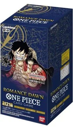 One Piece OP-01 Romance Dawn Booster Box Japanese Factory Sealed 24-Pack - Image 1