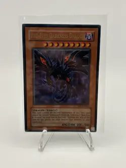 Yugioh Red-Eyes Darkness Dragon SD1-EN001 Ultra Rare MP - Image 1