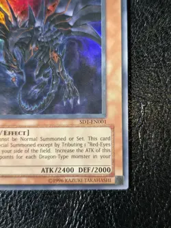 Yu-Gi-Oh! Red-Eyes Darkness Dragon Structure Deck SD1-EN001 Unlimited Ultra - Image 5