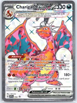 Charizard ex 056 Near Mint SV: Scarlet & Violet Promo Cards Pokemon Shipnow - Image 1