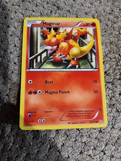 Pokemon TCG Magmar 20/124 Dragons Exalted Regular - Image 1