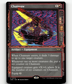 MTG Chainsaw (Showcase) #314 - Duskmourn: House of Horror - Image 1