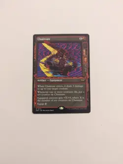 Chainsaw (Showcase) Duskmourn: House of Horror Regular NM MTG - Image 1