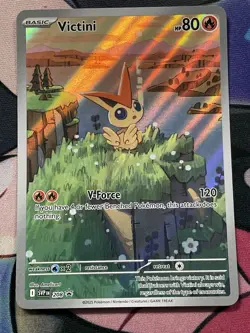 Pokemon TCG Victini Promo SV: Scarlet & Violet Promo Cards 208 NM - Image 1
