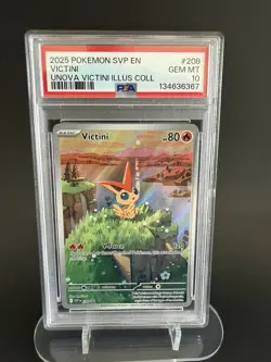 Victini 208 SV: Scarlet & Violet Promo Cards Promo Pokemon TCG PSA 10 - Image 1