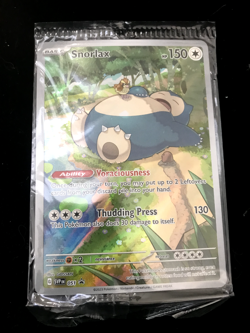 Pokemon TCG Snorlax SVP051 Scarlet and Violet 151 Promo 🔥SEALED!🔥 - Image 2