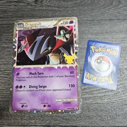 Pokemon TCG Prime Dragapult SWSH132 Jumbo Promo Card - Image 1