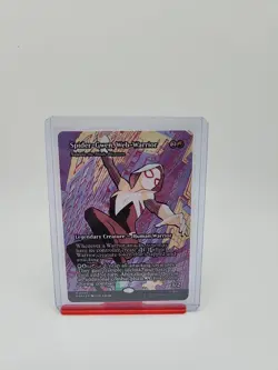 MTG Marvel's Spider-Man: Spider-Gwen, Web-Warrior #024 - Borderless - Image 1