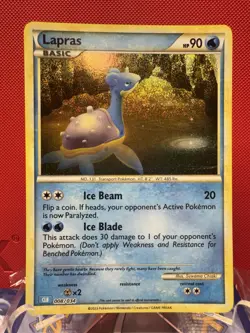 Lapras 008/034 CLB Classic Blastoise Deck Holo Pokemon TCG 2023 NM #671 - Image 1