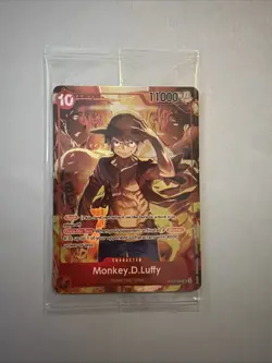 One Piece TCG Monkey.D.Luffy ST10-006 Promo Treasure Booster Sealed - Image 2